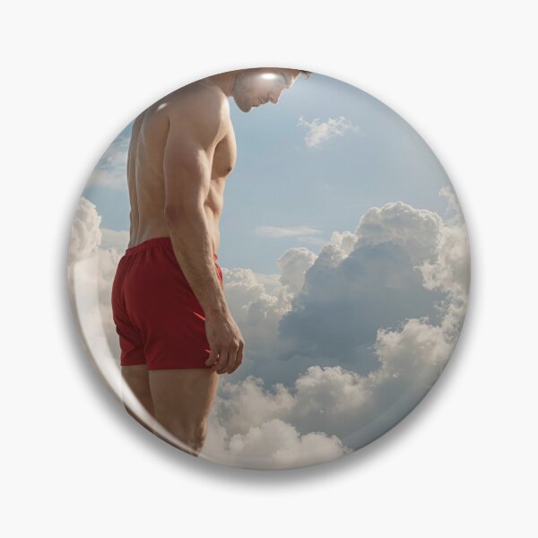 Item preview, Caucasian Man On a Diving Board In the Clouds designed and sold by Maria Dryfhout.