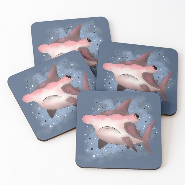 Item preview, Grumpy Hammerhead Shark designed and sold by HRSCreates.