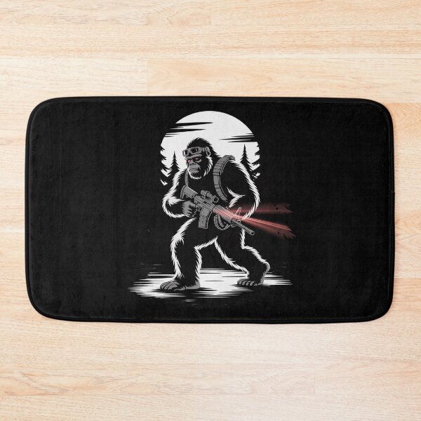 Item preview, Bigfoot Airsoft Sasquatch Airsofting Tee Apparel designed and sold by KristieRamsey.