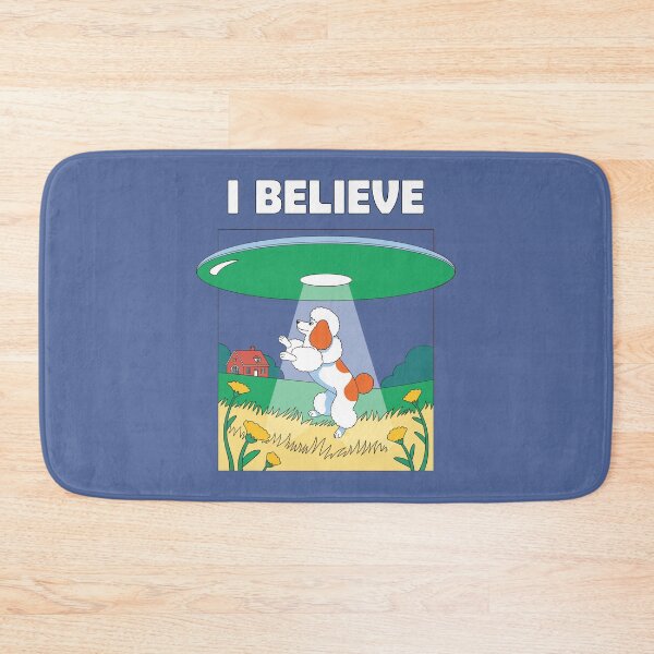 Item preview, I Believe UFO Poodle Abduction – Funny Alien Dog Encounter designed and sold by paulo silveira.