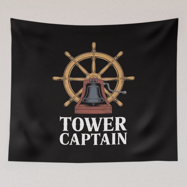 Item preview, Bell Ringing Tower Captain Gift Dad Campanology Church Bells designed and sold by HesterFoley.
