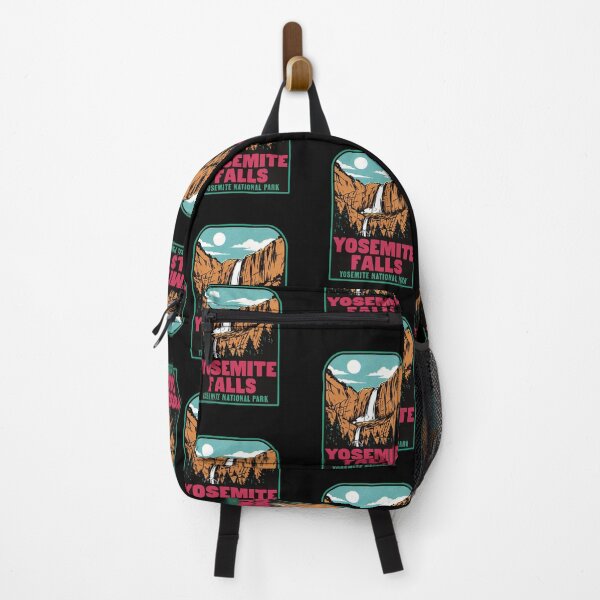 Item preview, Yosemite Falls Retro National Park California designed and sold by HalpinDesign.