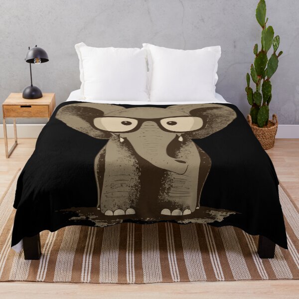 Item preview, Hipster Baby Elephant designed and sold by ClubVacay.
