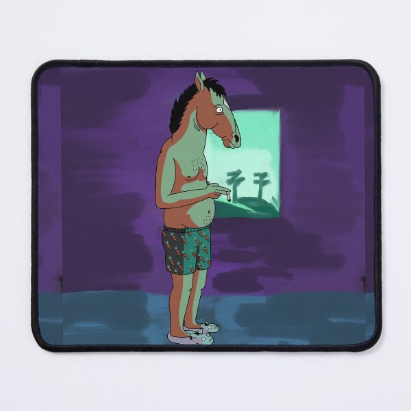Item preview, Boo Horse Jack – Dark Cartoon Horse Illustration designed and sold by LavinyArt.