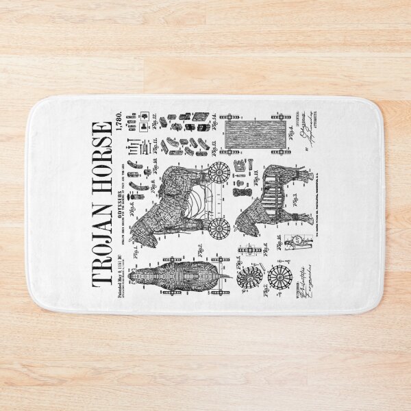 Item preview, Archaeology Archaeologist Trojan Horse Funny Vintage Patent designed and sold by GrandeDuc.