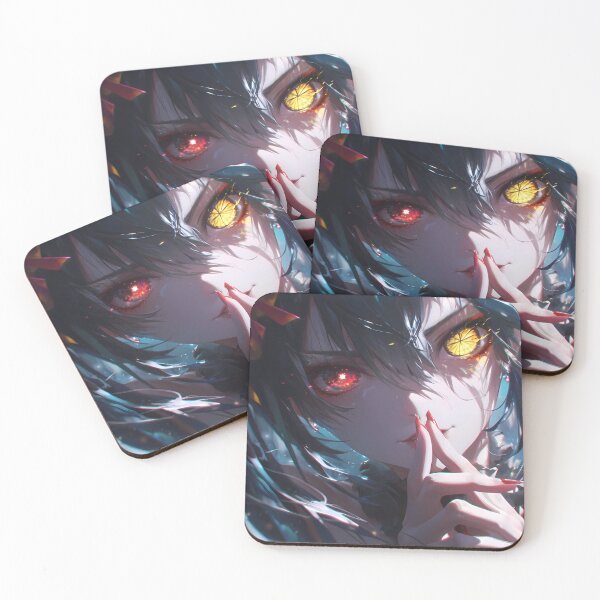 Item preview, Kurumi Tokisaki Date A Live Anime Girl Dark Fantasy Dual Eyes designed and sold by mildaclairmo.