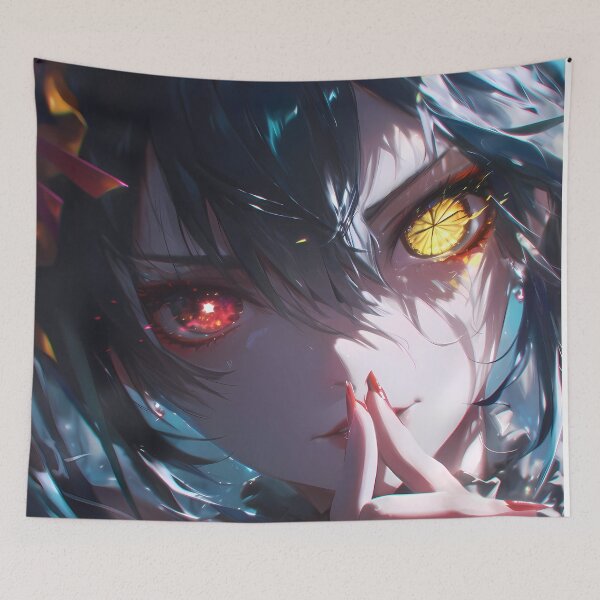 Item preview, Kurumi Tokisaki Date A Live Anime Girl Dark Fantasy Dual Eyes designed and sold by mildaclairmo.