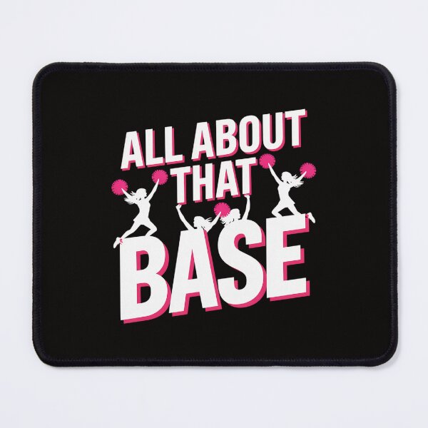 Item preview, All About That Base Cheerleading Cheer Squad Girl Gift designed and sold by HesterFoley.