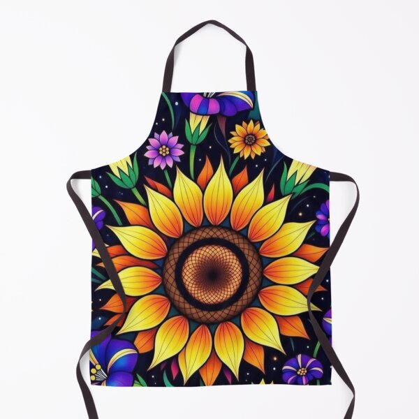 Artikelvorschau, Sonnenblumen und Prunkwinden entworfen und verkauft von TinCatOutPost.