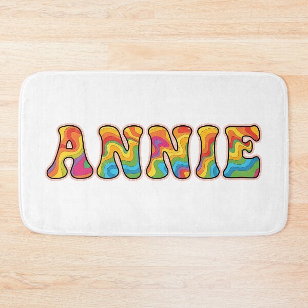 Item preview, ❤️ Annie Personalized Name Wavy Retro Shirt, Coffee Mug, Sticker Gift designed and sold by HelixPedia.
