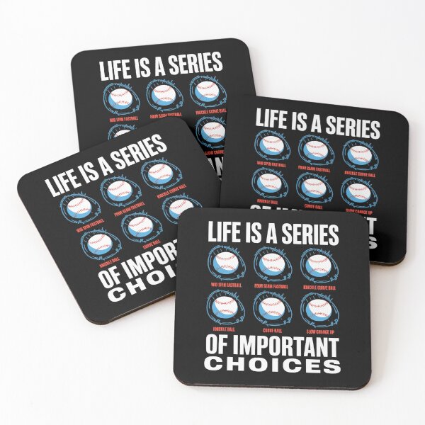 Item preview, Types of Baseball Pitches Life Choices Pitcher Player designed and sold by KristieRamsey.