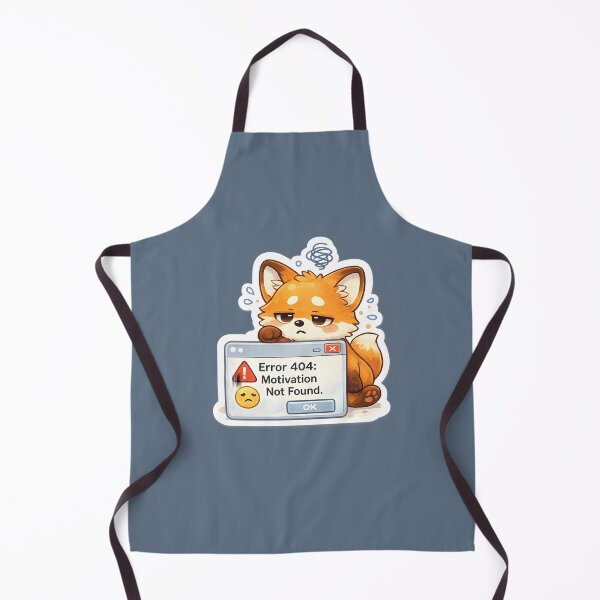 Item preview, Funny 404 Error Meme Cute Fox designed and sold by Still Breathing Studio.