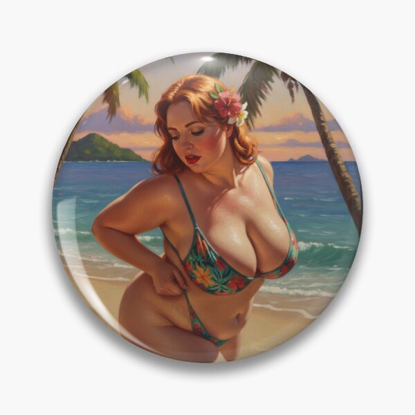 Item preview, Redhead girl in a bikini  designed and sold by Chubby Chase.