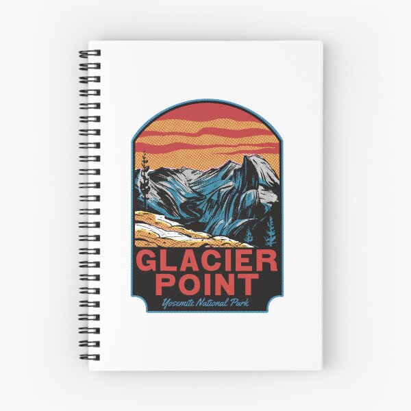 Item preview, Glacier Point Yosemite Valley California Retro designed and sold by HalpinDesign.
