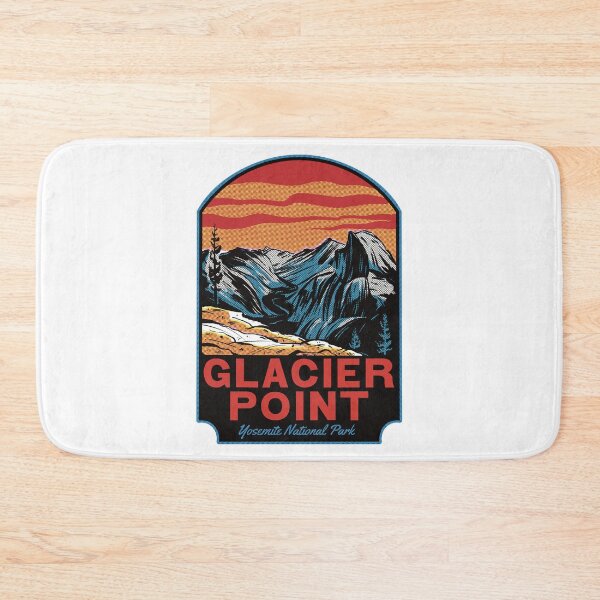 Item preview, Glacier Point Yosemite Valley California Retro designed and sold by HalpinDesign.