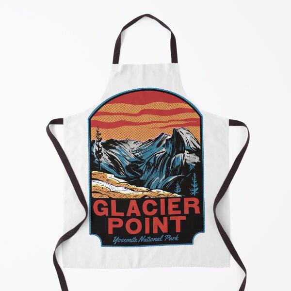 Item preview, Glacier Point Yosemite Valley California Retro designed and sold by HalpinDesign.