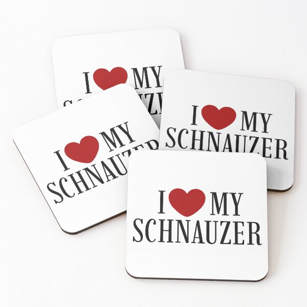Item preview, I love my Schnauzer designed and sold by lovemydoggie.