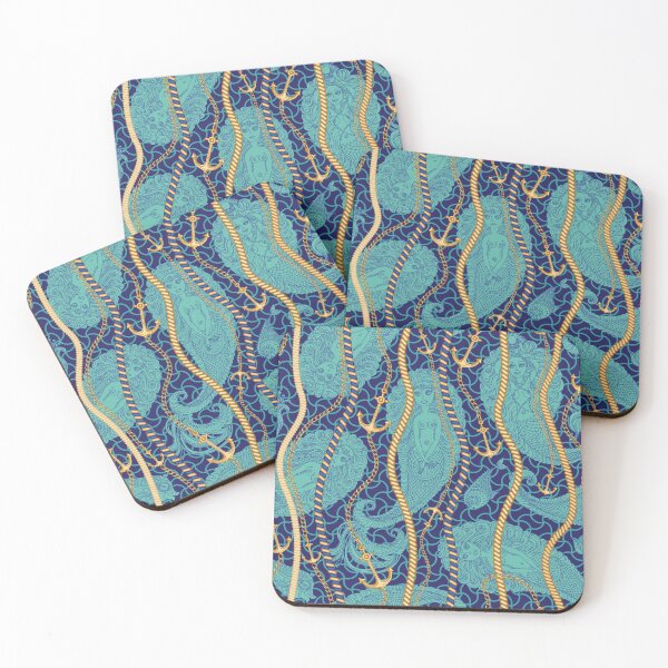 Item preview, Retro Nautical Mystic Mermaid designed and sold by RetroMaggie.