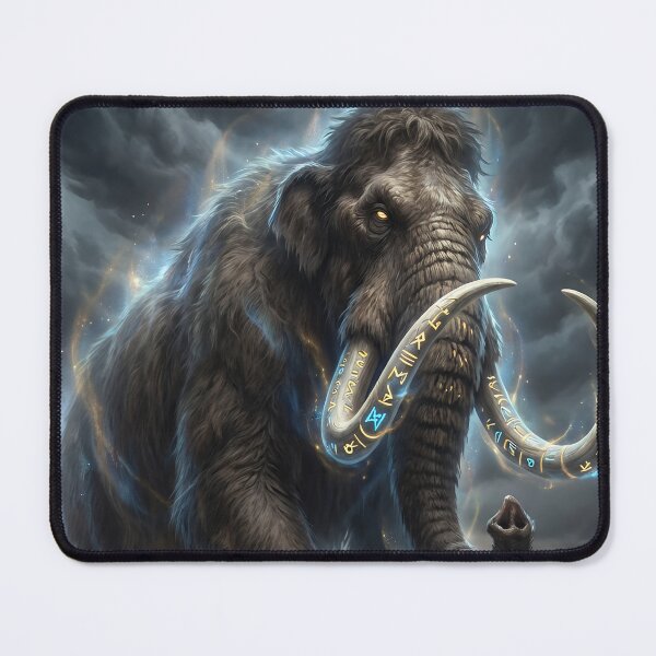 Item preview, Runic Mammoth Behemoth – Mythic Primordial Creature designed and sold by athanasioungr.
