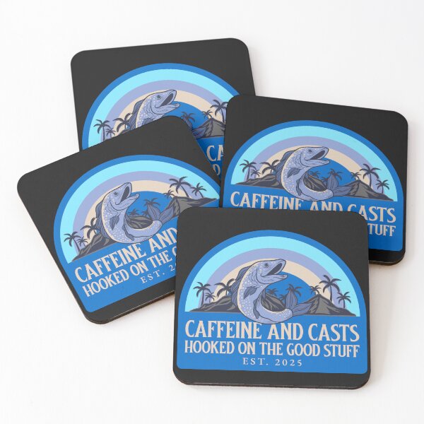Item preview, Caffeine and Casts Hooked on the good stuff designed and sold by MCdsgns.