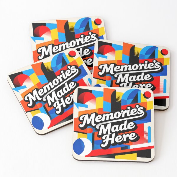 Item preview, Memories Made Here Colorful Travel Design designed and sold by FreeFromDefault.