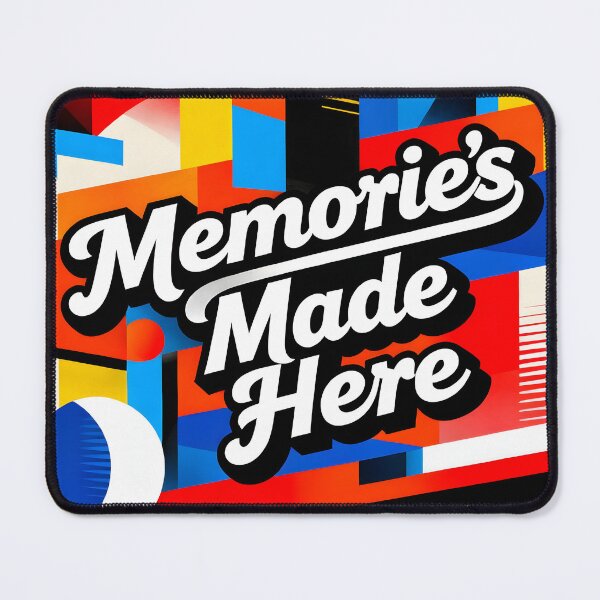 Item preview, Memories Made Here Colorful Travel Design designed and sold by FreeFromDefault.