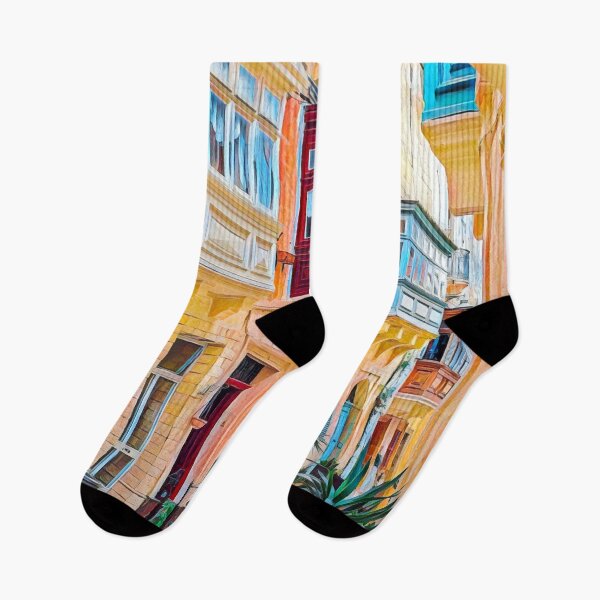 Item preview, Valetta Streets, Malta designed and sold by SofiaStutio.