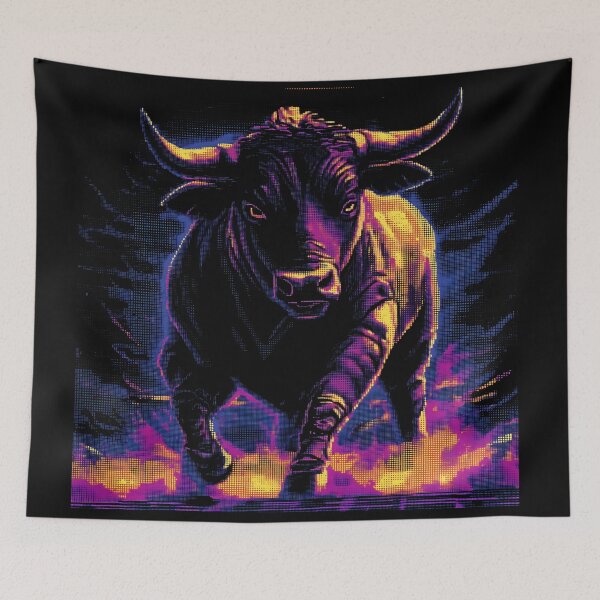 Item preview, Stampeding Bull designed and sold by ClubVacay.