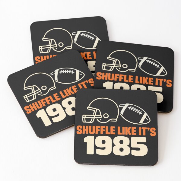Item preview, Shuffle Like It’s 1985 - Retro Football Fan Graphic designed and sold by FamaPod.