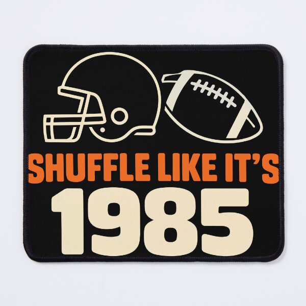 Item preview, Shuffle Like It’s 1985 - Retro Football Fan Graphic designed and sold by FamaPod.