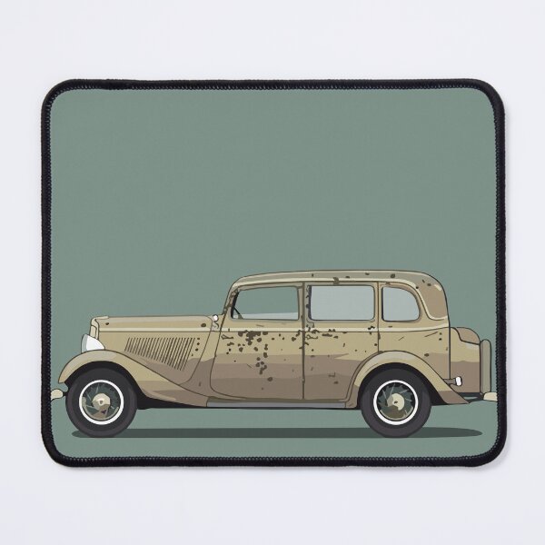 Item preview, Vintage Classic Car Bonnie And Clyde Art designed and sold by PrintCarClub.