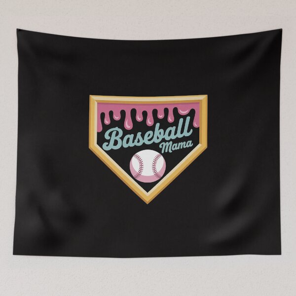 Artikelvorschau, Baseball Mama Eiscreme Drip Baseball Muttertag entworfen und verkauft von PattonJillian.