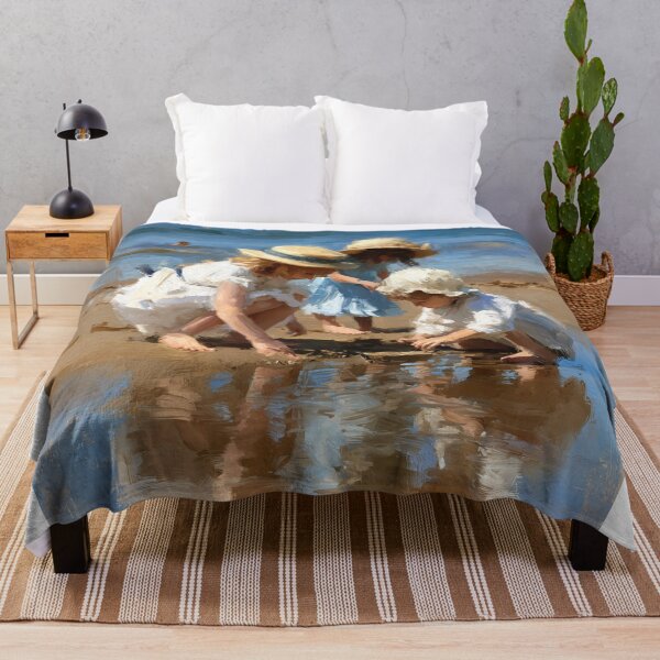 Item preview, Children Playing by the Beach designed and sold by lautir.