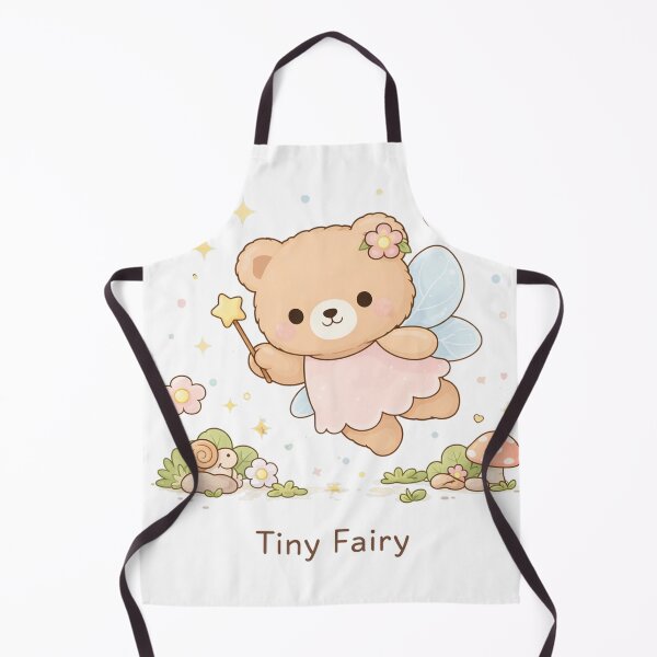 Item preview, Tiny Fairy – cute minimalist fairy bear design for kids designed and sold by artnix.