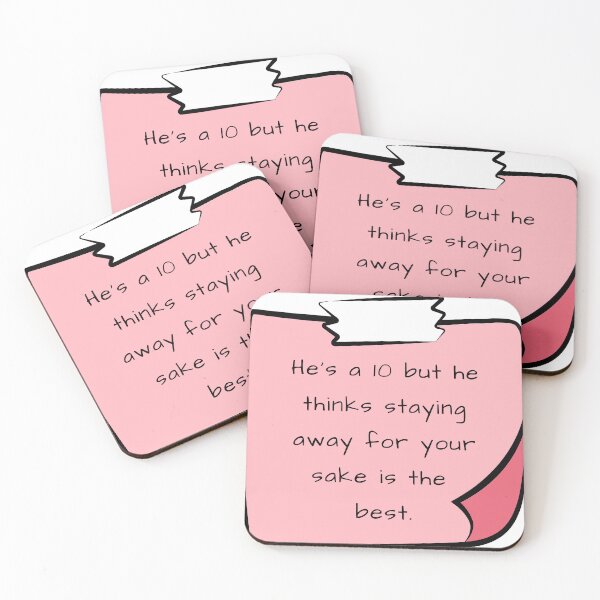 Item preview, Book Boyfriend Daily Notes #2 | He's a 10 but... designed and sold by Nyxander's Bookish Catalogue.