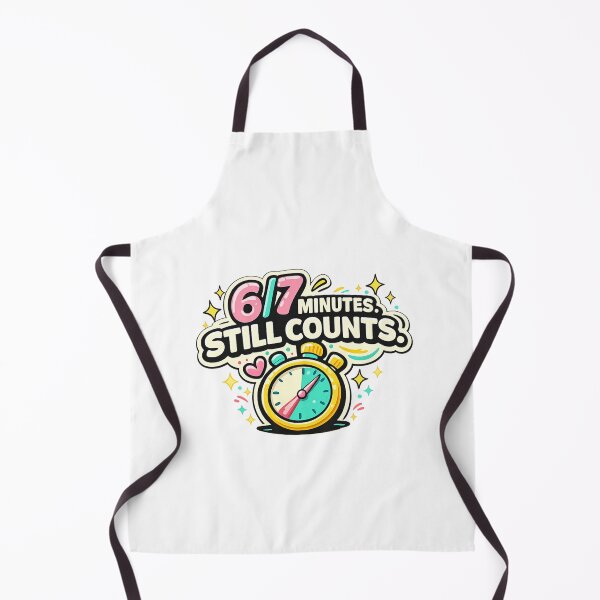 Item preview, 6/7 Minutes Still Counts Funny Meme Gym Shirt  designed and sold by LazyCouchGym.