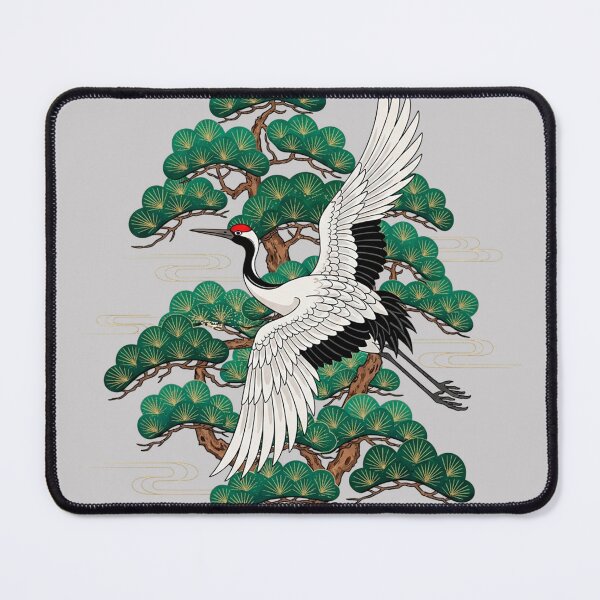 Item preview, Traditional Japanese Crane and Pine designed and sold by SholoStudio.