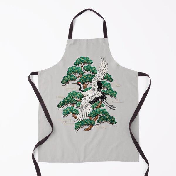 Item preview, Traditional Japanese Crane and Pine designed and sold by SholoStudio.