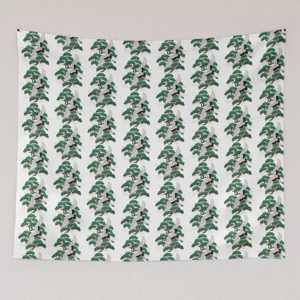 Item preview, Traditional Japanese Crane and Pine designed and sold by SholoStudio.
