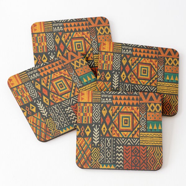 Item preview, Bold Tribal Geometric Pattern – Ethnic Folk Design designed and sold by myforestfog.