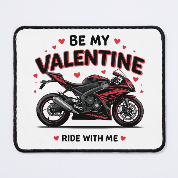 Item preview, Be My Valentine, Ride With Me- Special Valentine's Edition designed and sold by TwoWheels-shop.
