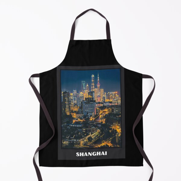 Item preview, Shanghai Skyline Night Oriental Pearl Tower China designed and sold by SofiaStutio.