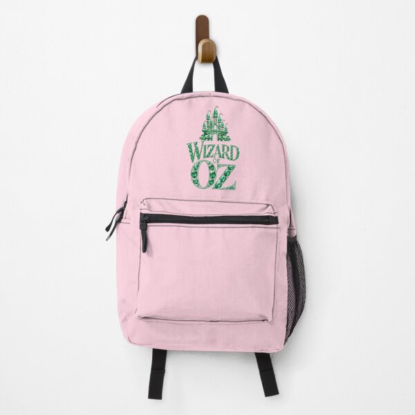 Item preview, Emerald City | Wizard Of Oz Castle Rhinestone Design | Fantasy Sparkle Graphic On Pink designed and sold by Cristina Galerina.
