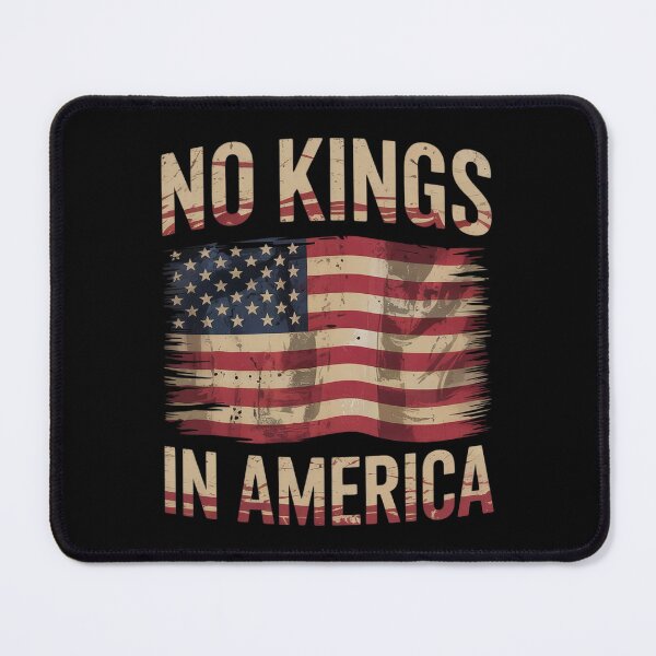 Item preview, No Kings In America USA Flag Democracy designed and sold by joyouartArt.