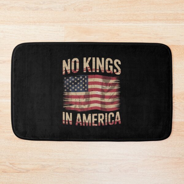 Item preview, No Kings In America USA Flag Democracy designed and sold by joyouartArt.