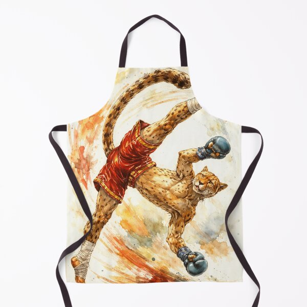 Item preview, Muay Thai Cheetah High Kick designed and sold by Sarcastic designs.