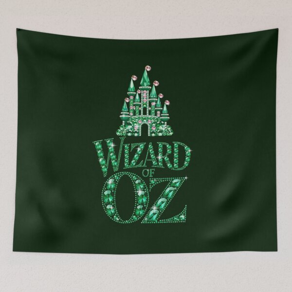 Item preview, Emerald City | Wizard Of Oz Castle Rhinestone Design | Fantasy Sparkle Graphic designed and sold by Cristina Galerina.