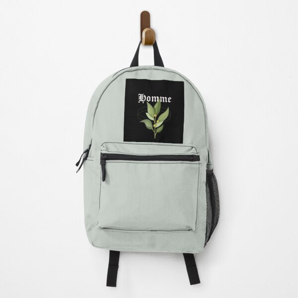 Item preview, Homme – Green Botanical on Black designed and sold by Novel Works Studio.
