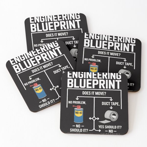 Item preview, My Engineering Blueprint - Engineer designed and sold by PattonJillian.