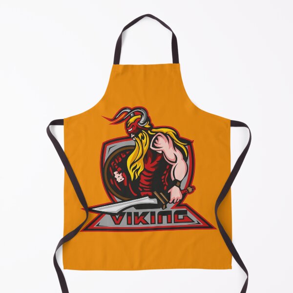 Item preview, Viking Warrior Mascot Logo – Fierce Norse Fighter Emblem Design designed and sold by MerlinWear.